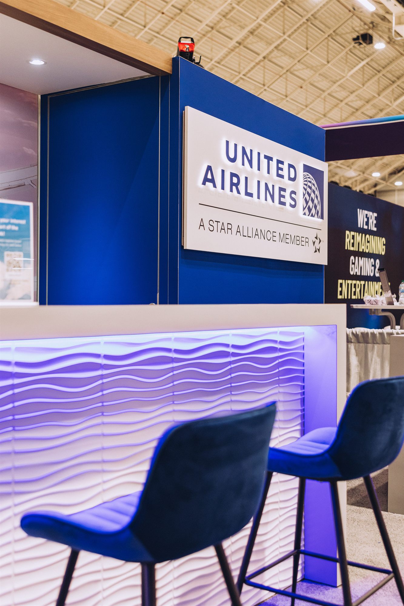 A branded rental exhibit built by 21st Century Expo Group